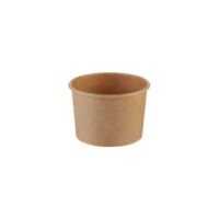 Produktbild för Glassbägare 120/140ml 3oz Ø74x49mm Kartong Brun, 50 st/ps