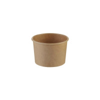 Produktbild för Glassbägare 120/140ml 3oz Ø74x49mm Kartong Brun, 50 st/ps