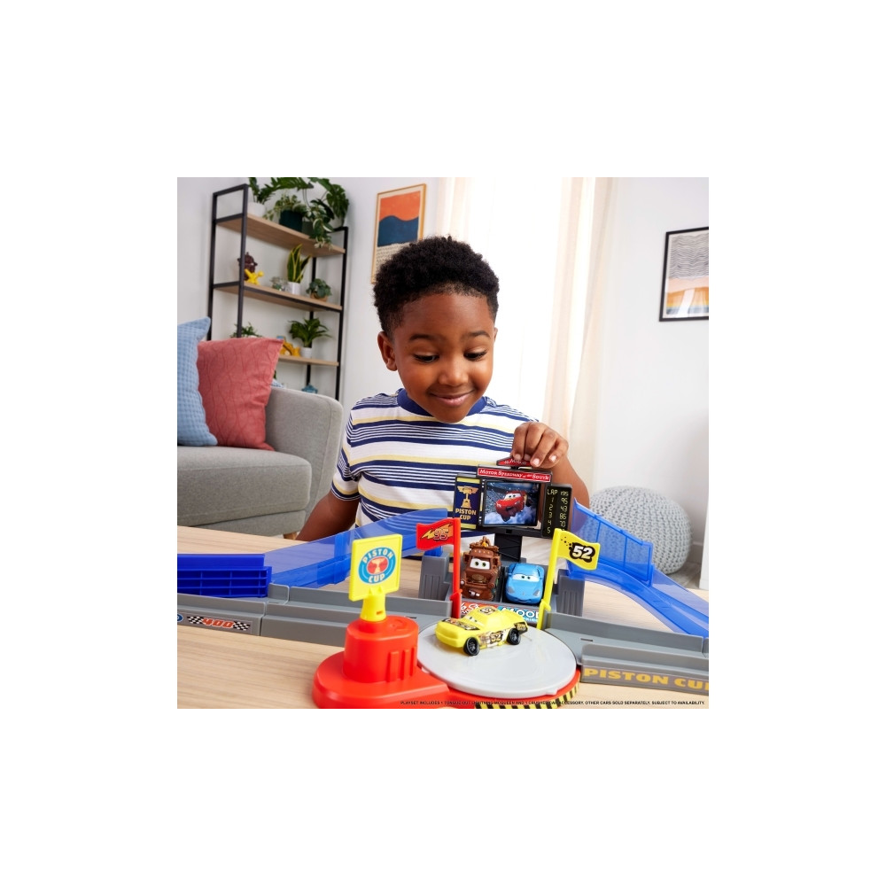 Produktbild för Disney Pixar Cars Disney och Pixar Bilar Pistongcupen – stun...