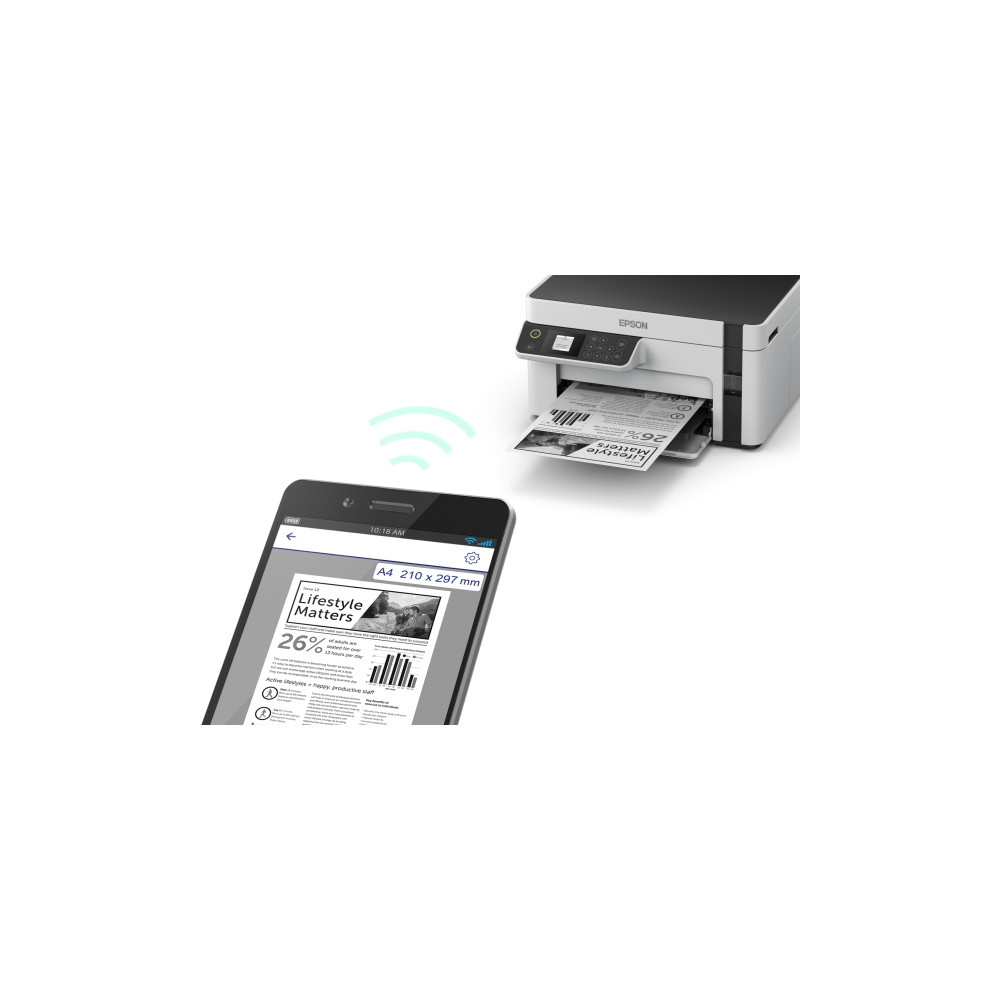 Produktbild för Epson EcoTank M2120 - multifunktionsskrivare - svartvit