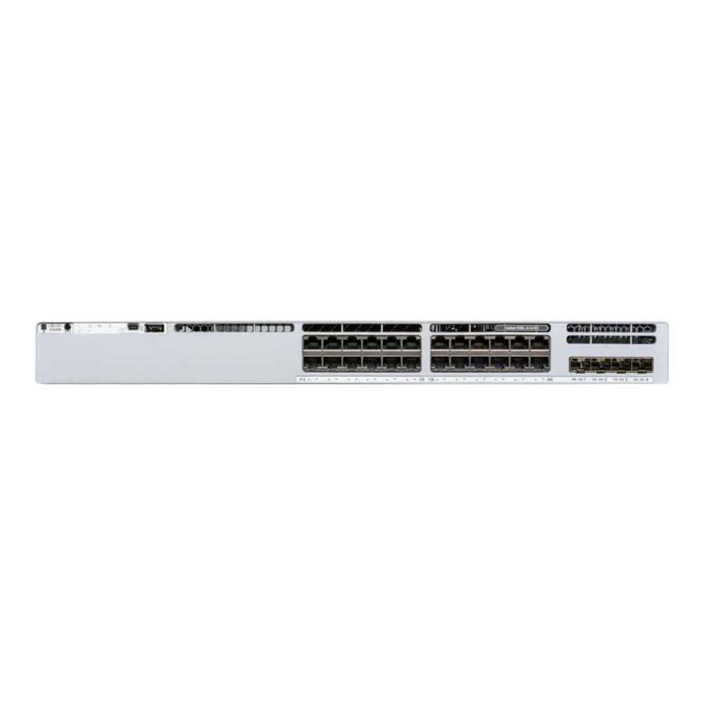 Produktbild för Cisco Catalyst 9300L - Network Essentials - switch - 24 portar - rackmonterbar