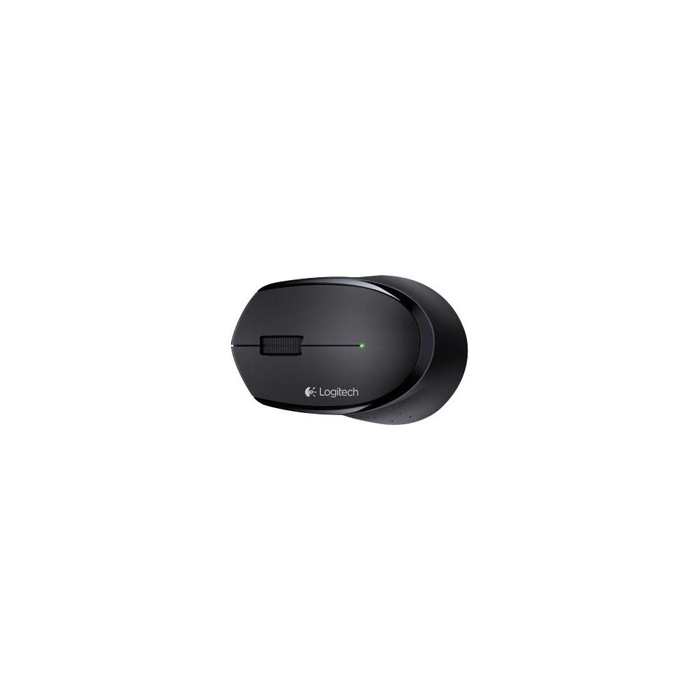 Produktbild för Logitech Wireless Combo MK345 - sats med tangentbord och mus - fransk - svart, blå Inmatningsenhet