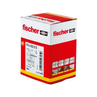 Produktbild för Fischer 050395, Kit med skruv och väggplugg, Nylon, Förzinka...