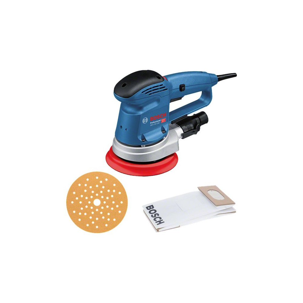 Produktbild för Bosch GEX 34-150 Professional - excenterslip - 340 W - 150 mm