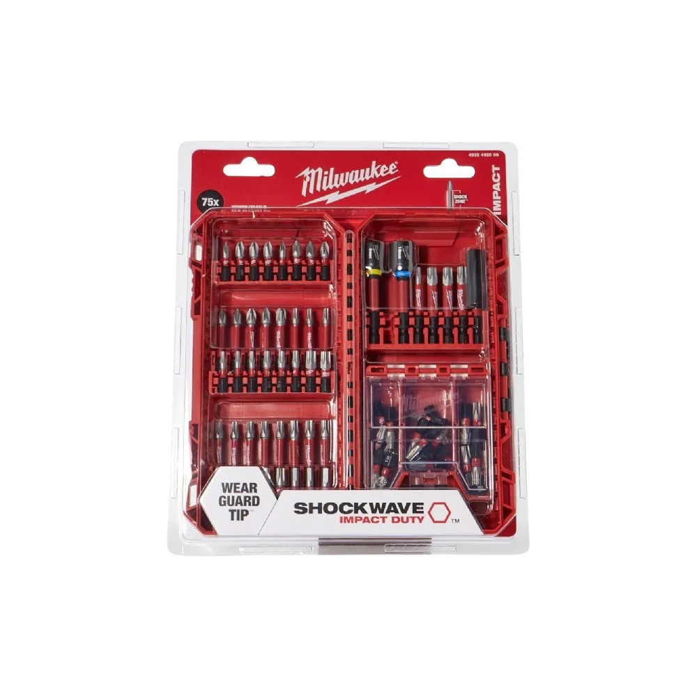 Produktbild för Milwaukee Shockwave Impact Duty Bitsset