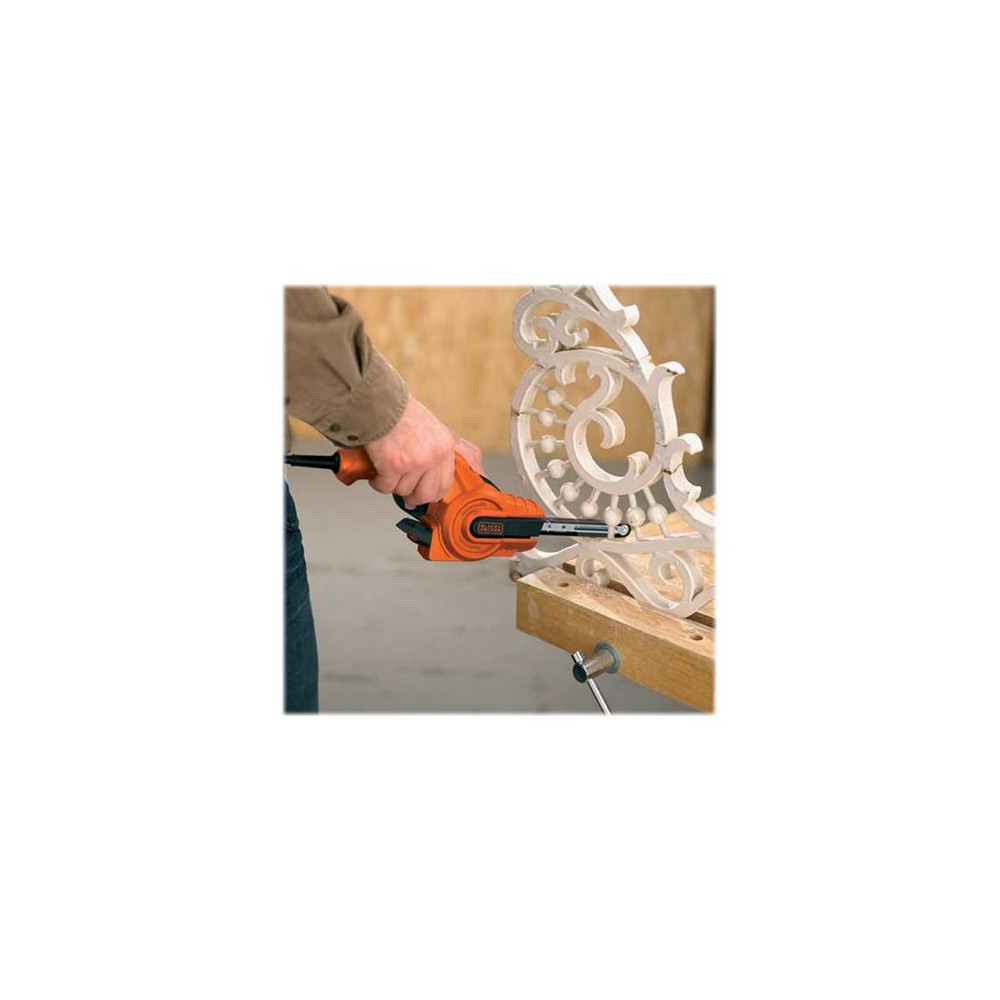 Produktbild för BLACK+DECKER Powerfile KA900E-QS bandslipmaskin - 350 W - 13 x 451 mm