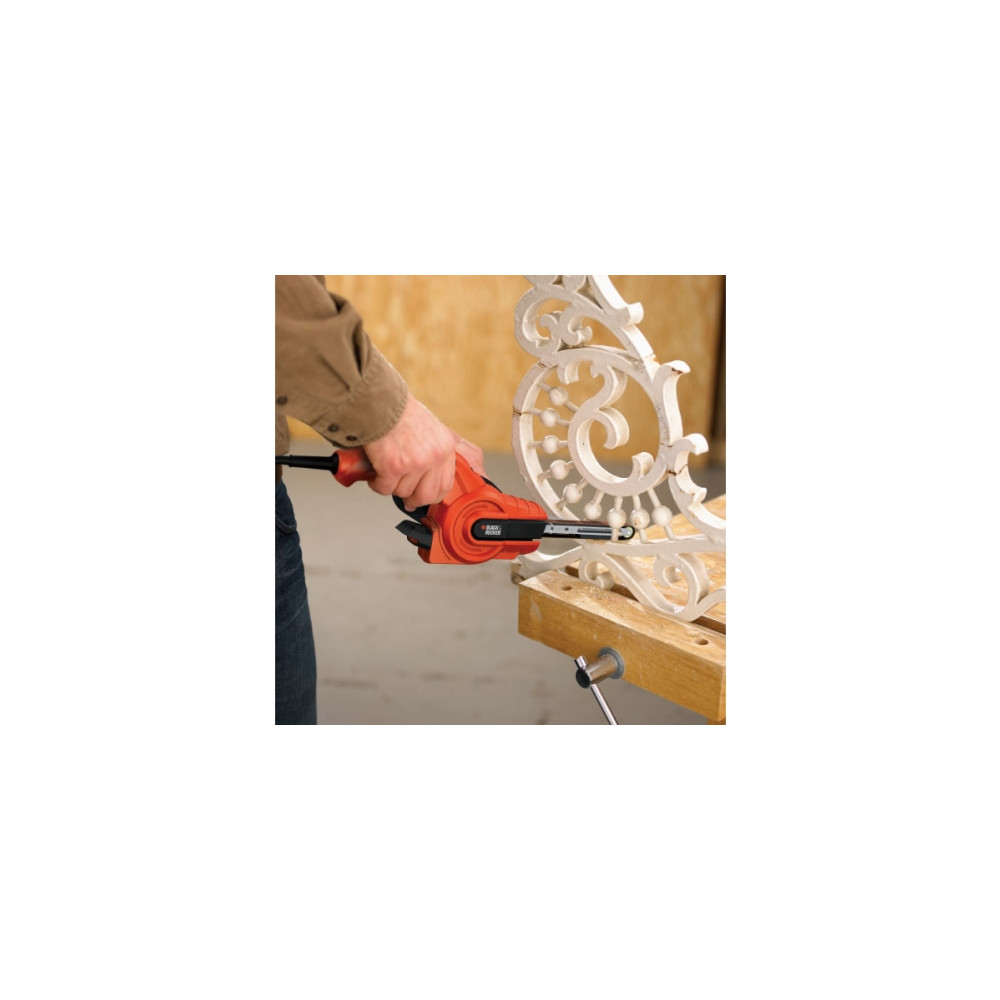Produktbild för BLACK+DECKER Powerfile KA900E-QS bandslipmaskin - 350 W - 13 x 451 mm