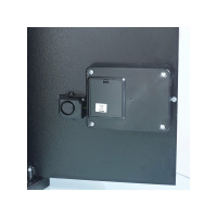 Produktbild för Yale YLC/200/DB2, Fristående kassaskåp, Svart, 2 nycklar, Ko...
