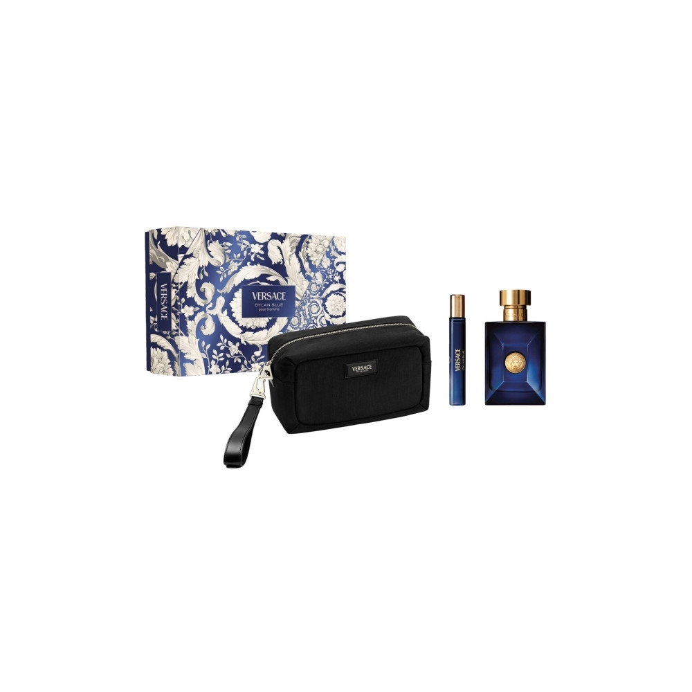 Produktbild för Versace-set: Dylan Blue Eau de Toilette för män 100 ml + 10...