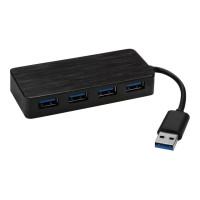 Produktbild för StarTech.com USB 3.0-hubb med 4 portar - Minihubb med laddningsport - Strömadapter medföljer - hubb - 4 portar
