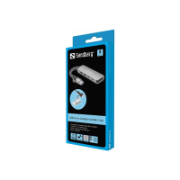 Produktbild för Sandberg - hubb - USB-C/A - 4 portar