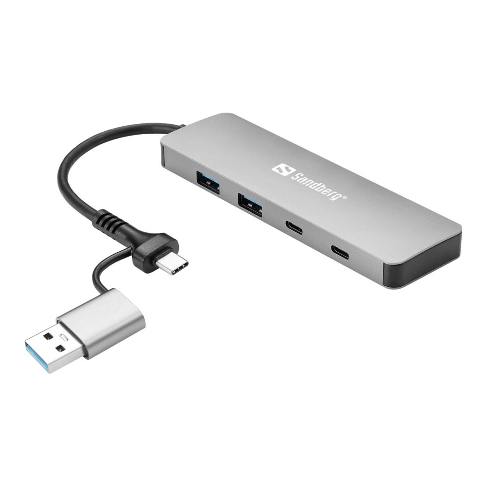 Produktbild för Sandberg - hubb - USB-C/A - 4 portar