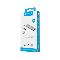 Produktbild för Sandberg - hubb - USB-C/A - 4 portar