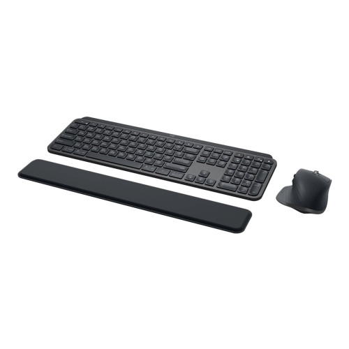 Logitech Logitech MX Keys Combo for Business - 2:a generationen - sats med tangentbord och mus - AZERTY - fransk - grafit Inmatningsenhet