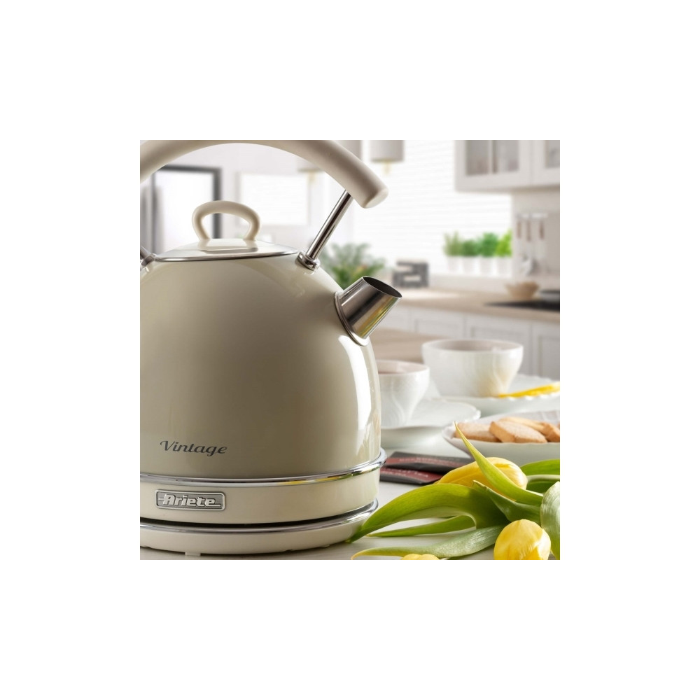 Produktbild för Ariete 2877 Vintage - vattenkokare - beige