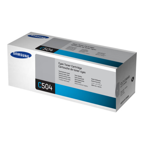 SAMSUNG Samsung CLT-C504S - cyan - original - tonerkassett