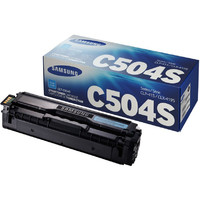 Produktbild för Samsung CLT-C504S - cyan - original - tonerkassett