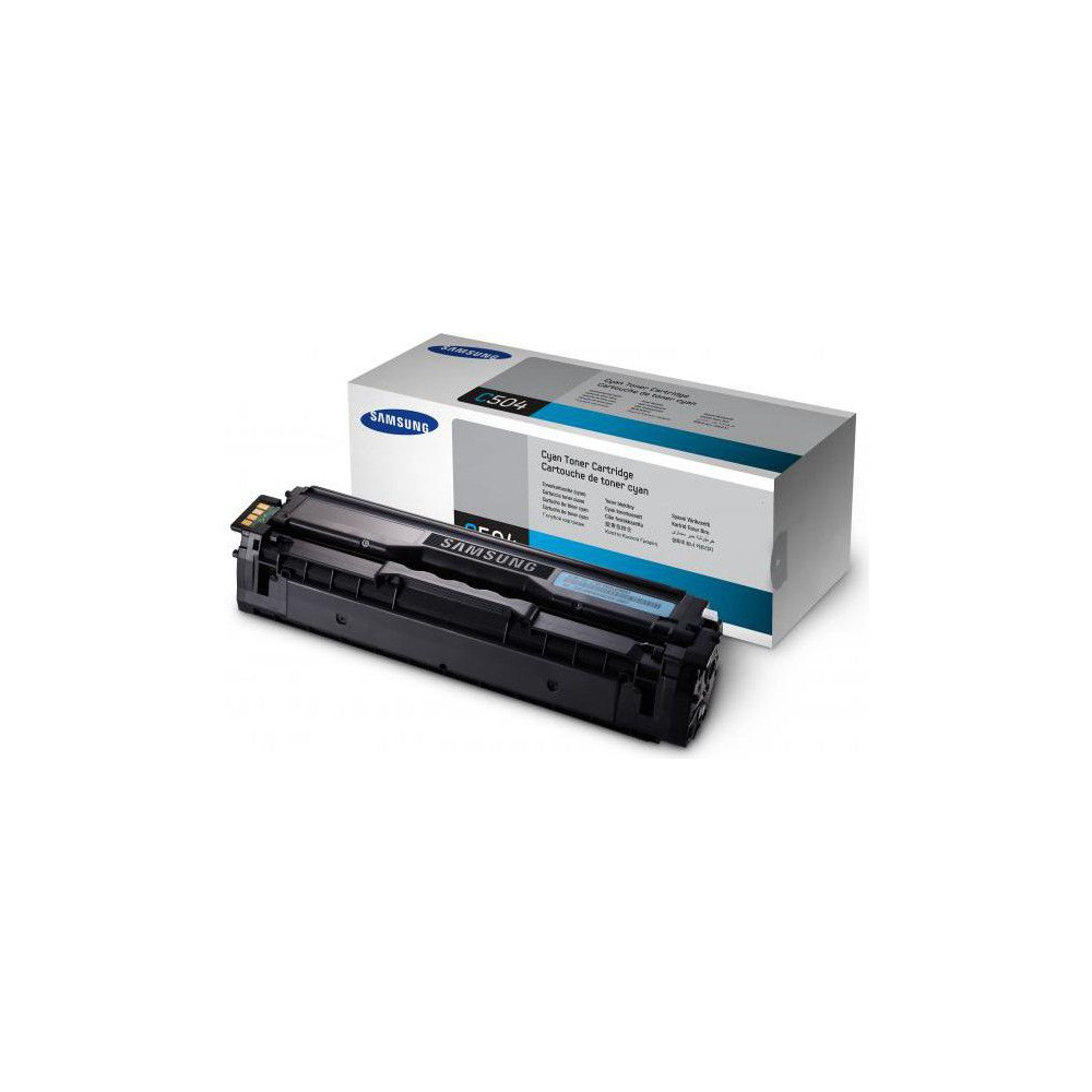 Produktbild för Samsung CLT-C504S - cyan - original - tonerkassett