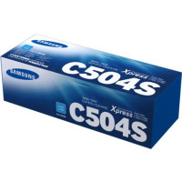 Produktbild för Samsung CLT-C504S - cyan - original - tonerkassett