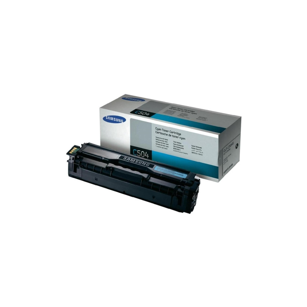 Produktbild för Samsung CLT-C504S - cyan - original - tonerkassett