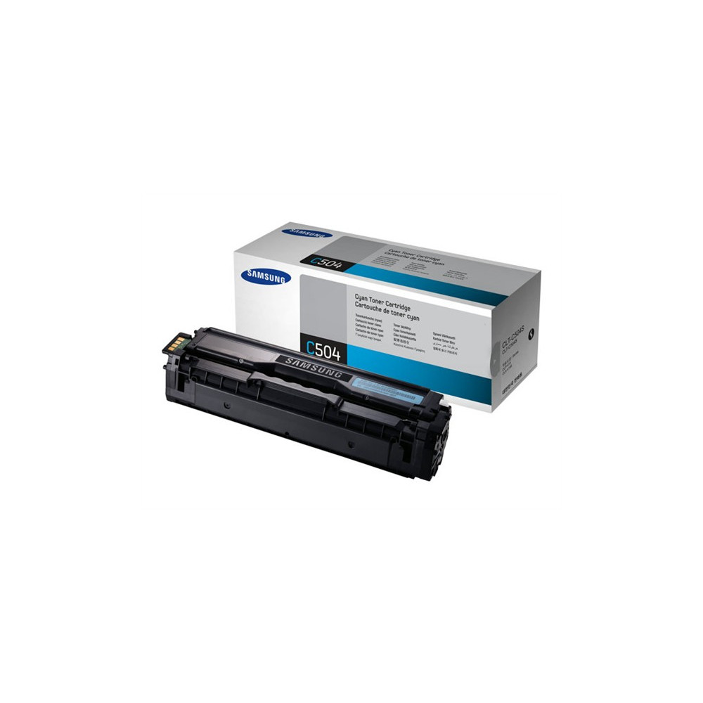 Produktbild för Samsung CLT-C504S - cyan - original - tonerkassett