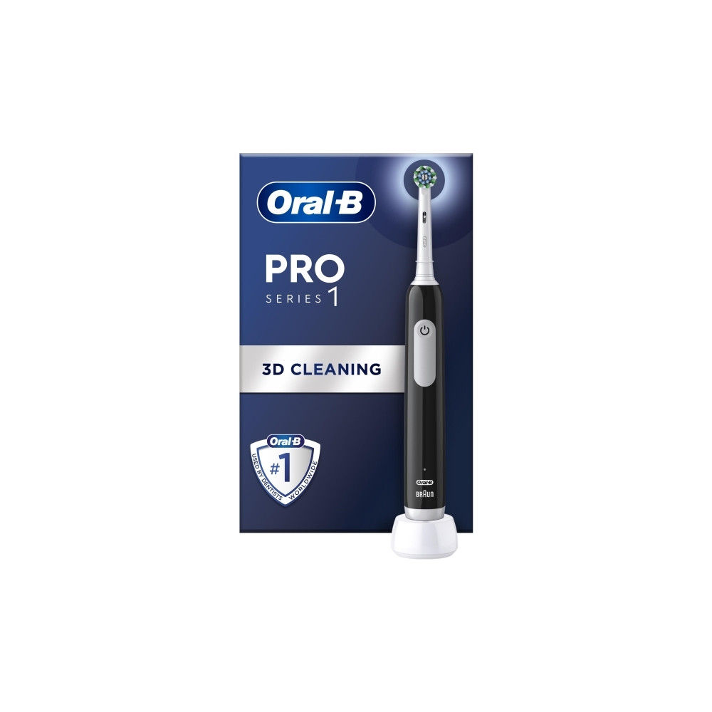 Produktbild för BRAUN D305.513.3 Pro Series 1 svart Cross Action utbytartand...
