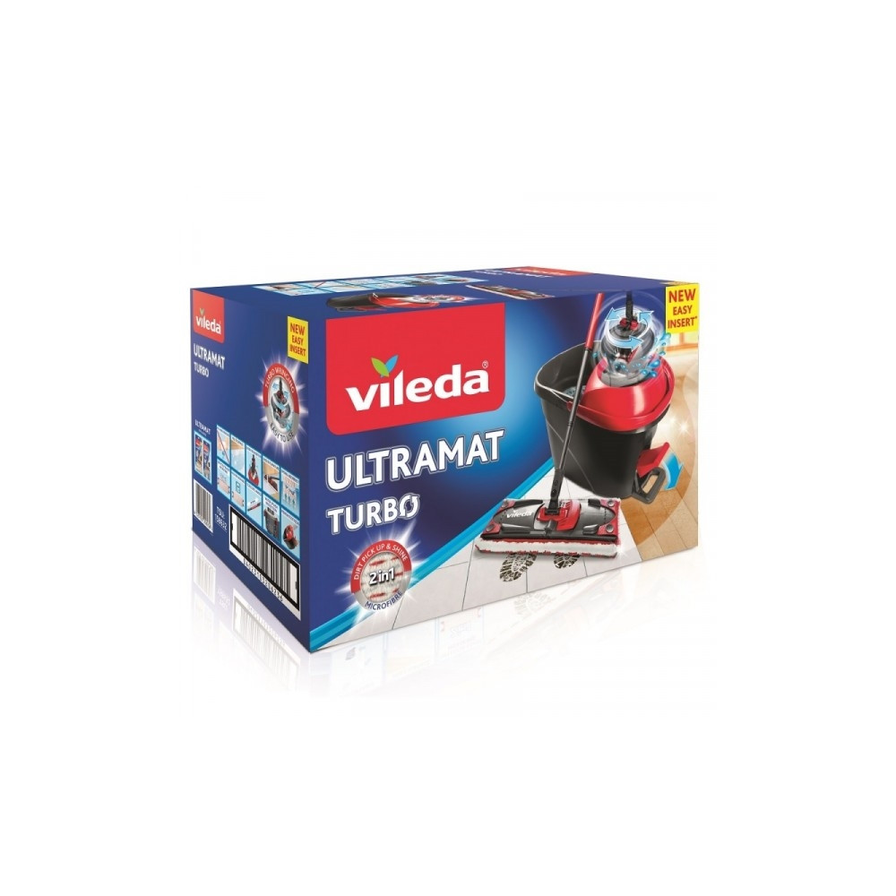 Produktbild för Vileda 140827, Mop & bucket set, Polyamid, Polyester, Polypr...