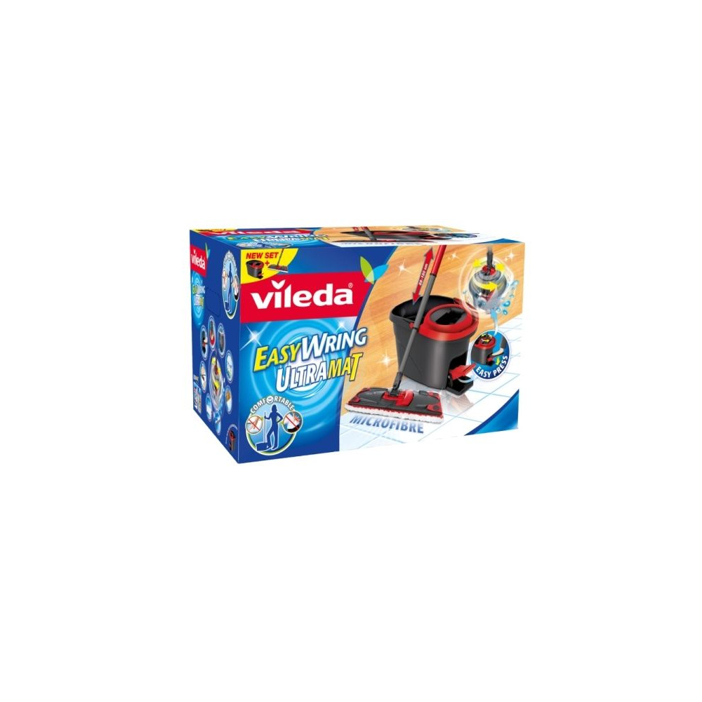 Produktbild för Vileda 140827, Mop & bucket set, Polyamid, Polyester, Polypr...