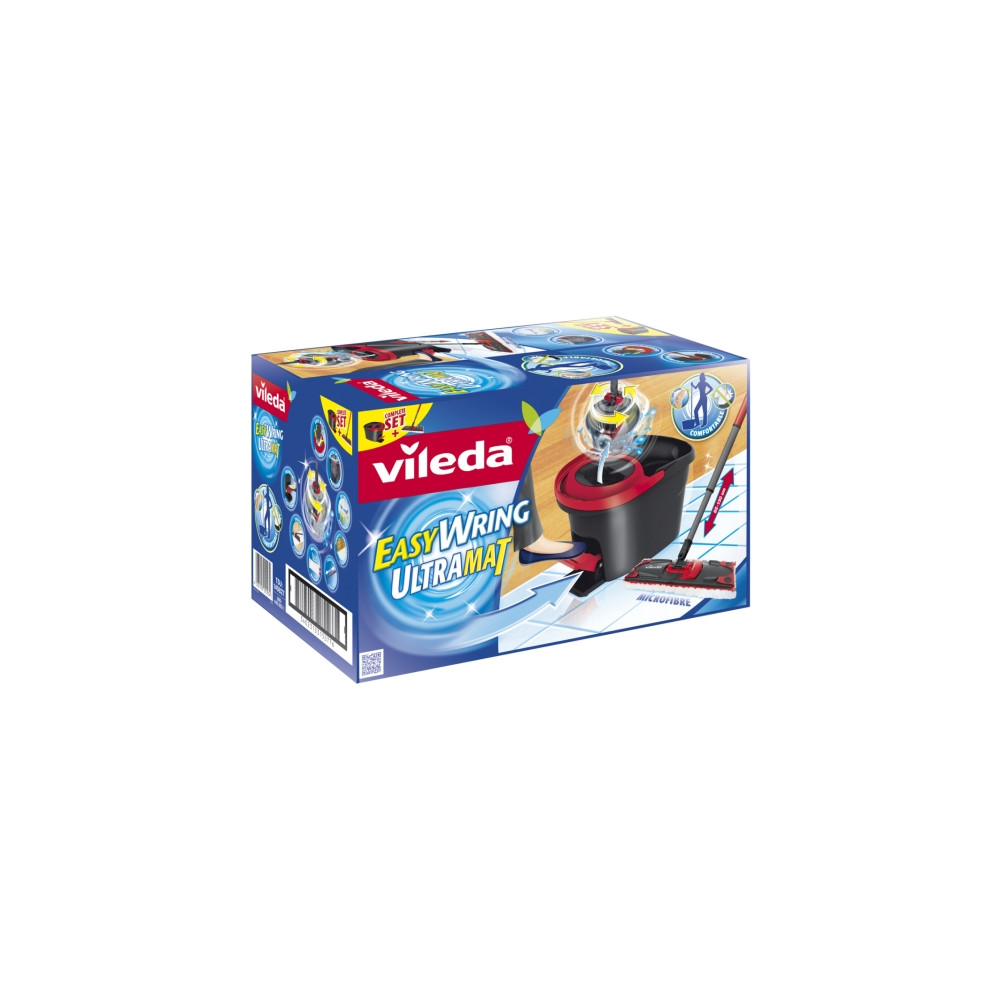 Produktbild för Vileda 140827, Mop & bucket set, Polyamid, Polyester, Polypr...