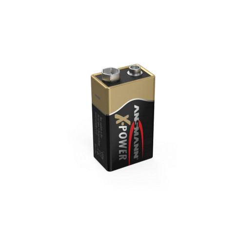 ANSMANN-ENERGY Ansmann Batterie Block E / 6LR61 1er X-Pow. Spannung von 9 V