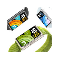 Produktbild för Huawei Band 11 Pro - aluminiumlegering - aktivitetspårare med rem - svart - svart