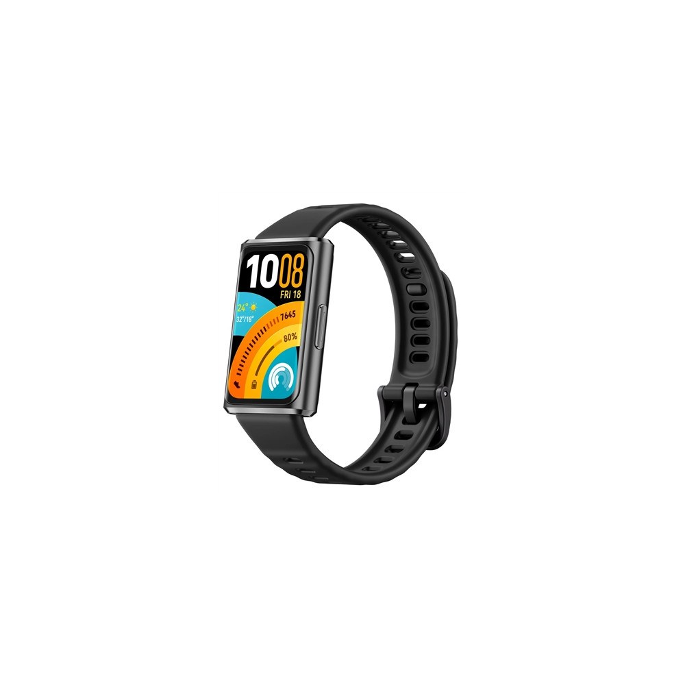 Produktbild för Huawei Band 11 Pro - aluminiumlegering - aktivitetspårare med rem - svart - svart