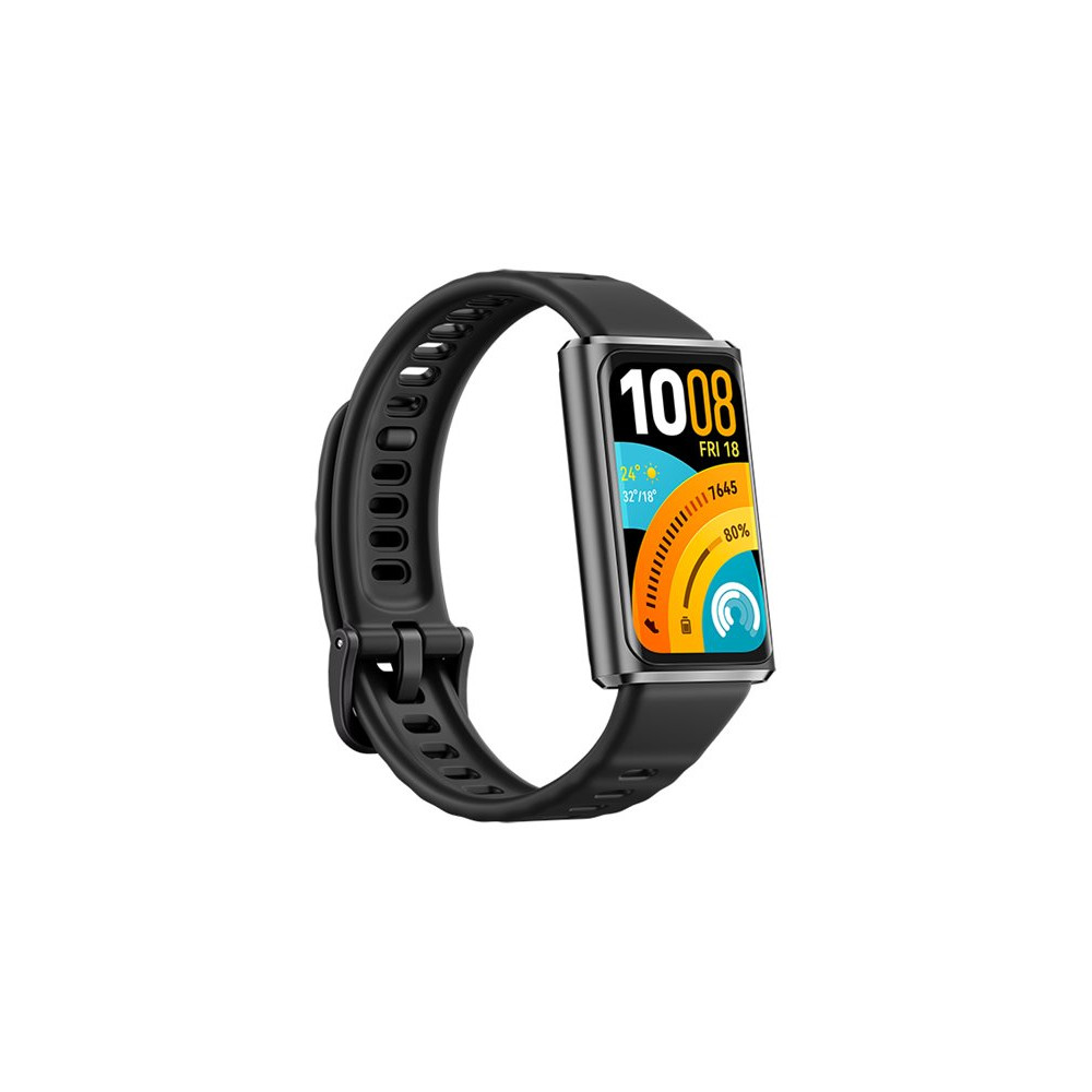 Produktbild för Huawei Band 11 Pro - aluminiumlegering - aktivitetspårare med rem - svart - svart