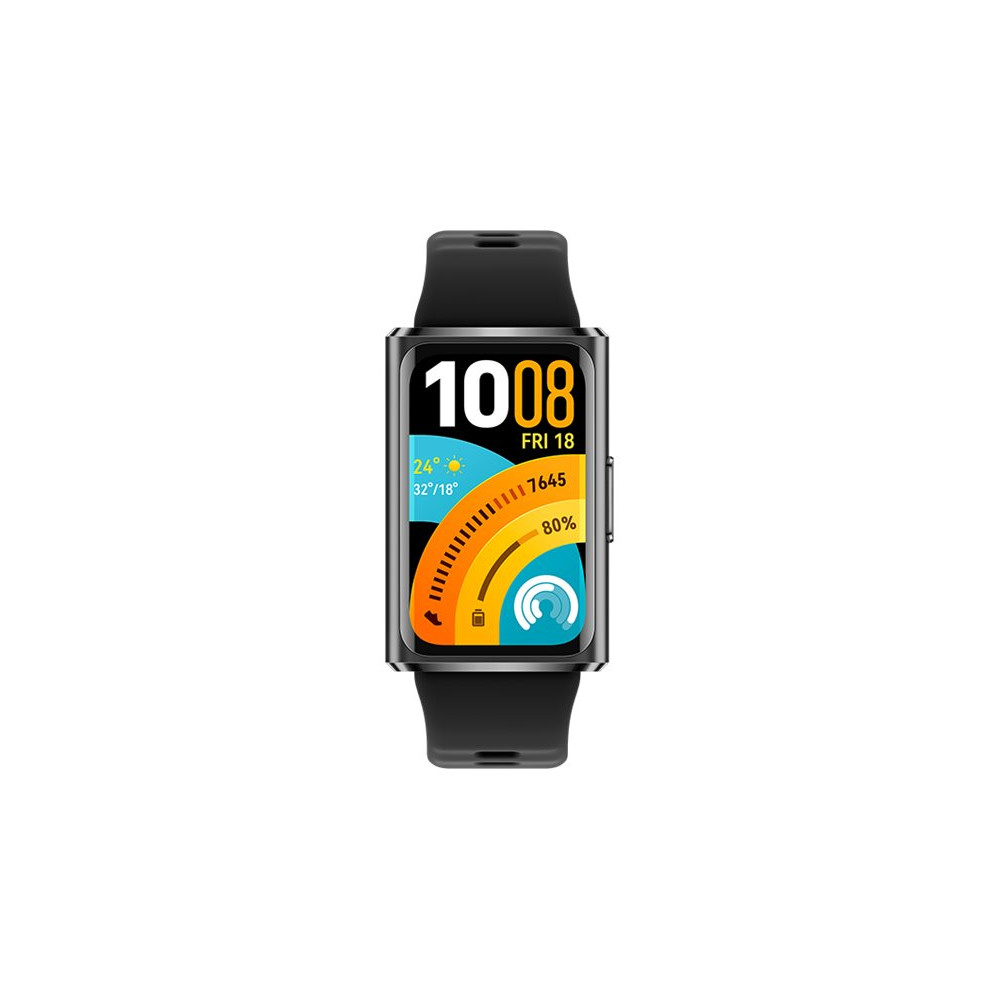 Produktbild för Huawei Band 11 Pro - aluminiumlegering - aktivitetspårare med rem - svart - svart