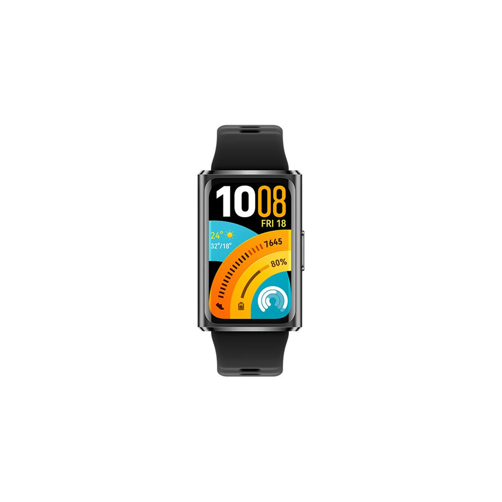 Produktbild för Huawei Band 11 Pro - aluminiumlegering - aktivitetspårare med rem - svart - svart