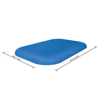 Produktbild för Bestway 58319, Överdrag / Presenning, Blå, Polyethylen, 2,62...