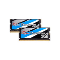 Produktbild för G.Skill Ripjaws - DDR4 - sats - 32 GB: 2 x 16 GB - SO DIMM 260-pin - 2400 MHz / PC4-19200 - ej buffrad