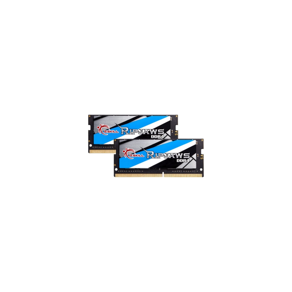 Produktbild för G.Skill Ripjaws - DDR4 - sats - 32 GB: 2 x 16 GB - SO DIMM 260-pin - 2400 MHz / PC4-19200 - ej buffrad
