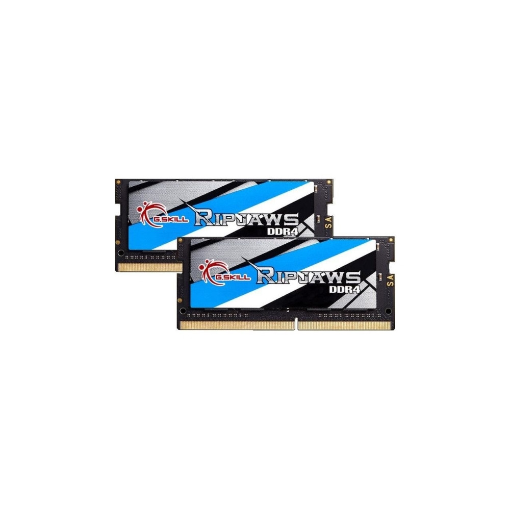 Produktbild för G.Skill Ripjaws - DDR4 - sats - 32 GB: 2 x 16 GB - SO DIMM 260-pin - 2400 MHz / PC4-19200 - ej buffrad