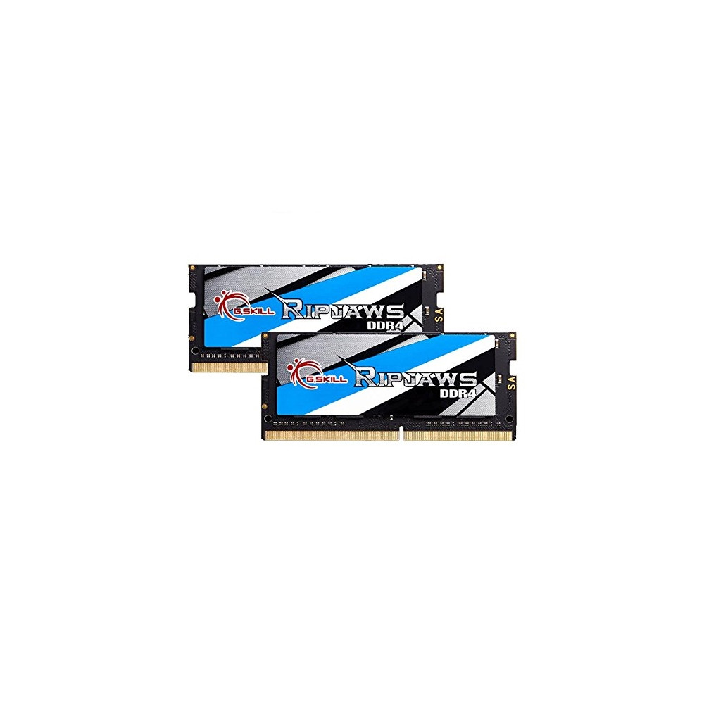 Produktbild för G.Skill Ripjaws - DDR4 - sats - 32 GB: 2 x 16 GB - SO DIMM 260-pin - 2400 MHz / PC4-19200 - ej buffrad