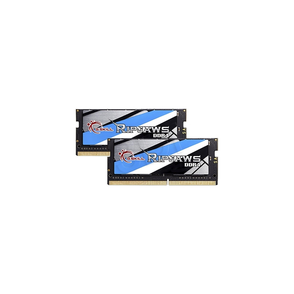 Produktbild för G.Skill Ripjaws - DDR4 - sats - 32 GB: 2 x 16 GB - SO DIMM 260-pin - 2400 MHz / PC4-19200 - ej buffrad