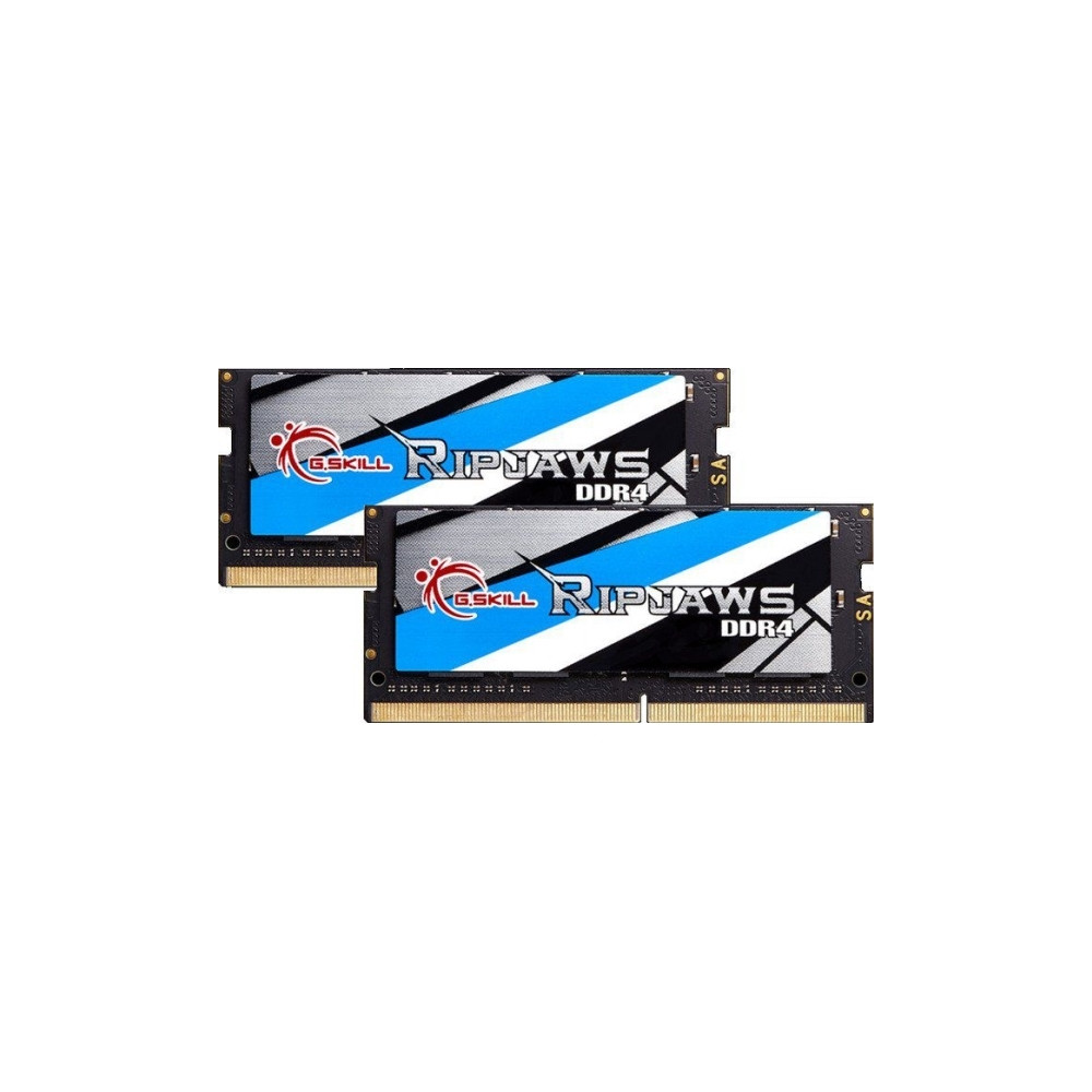 Produktbild för G.Skill Ripjaws - DDR4 - sats - 32 GB: 2 x 16 GB - SO DIMM 260-pin - 2400 MHz / PC4-19200 - ej buffrad