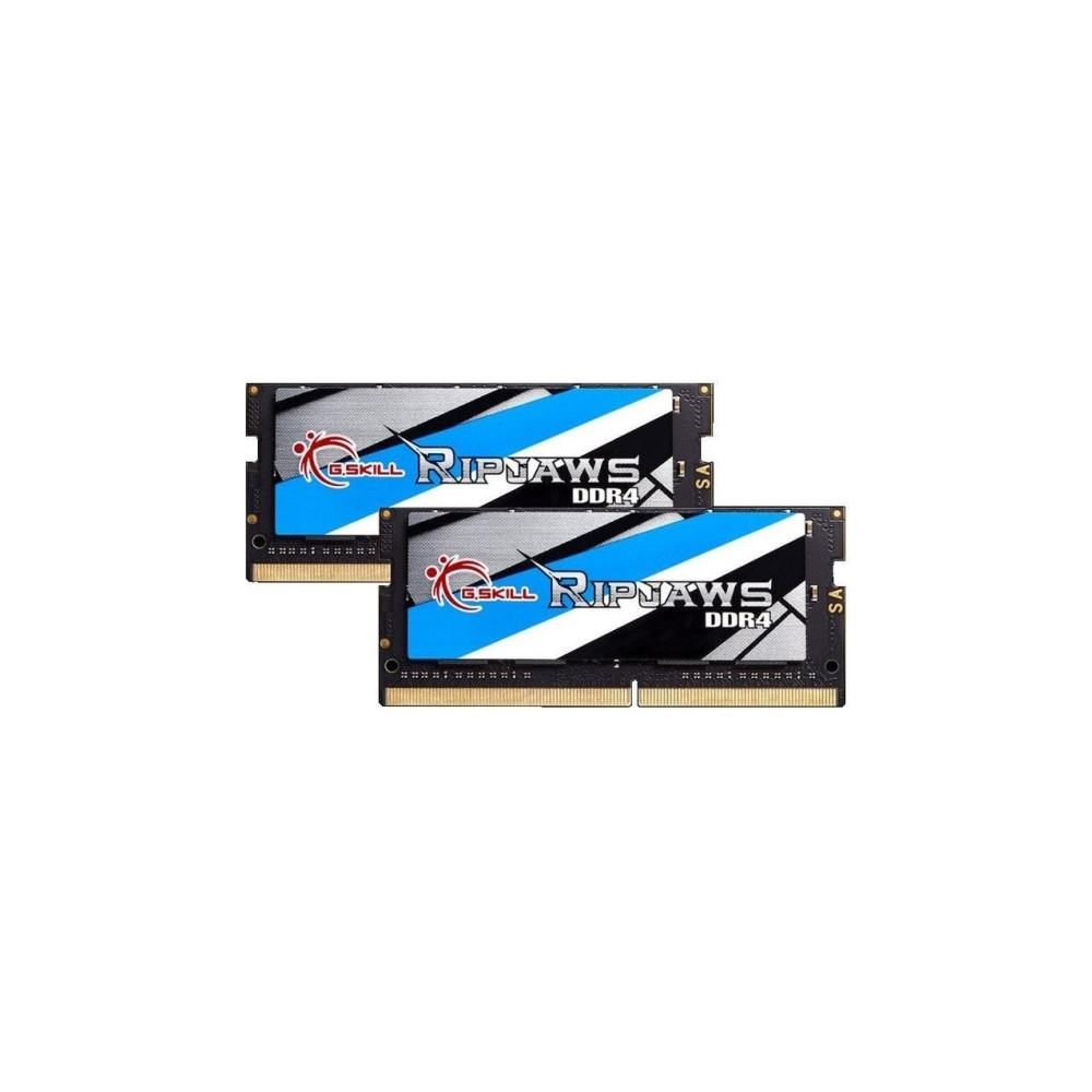 Produktbild för G.Skill Ripjaws - DDR4 - sats - 32 GB: 2 x 16 GB - SO DIMM 260-pin - 2400 MHz / PC4-19200 - ej buffrad