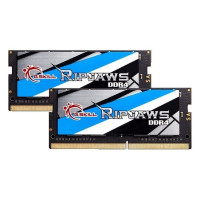Produktbild för G.Skill Ripjaws - DDR4 - sats - 32 GB: 2 x 16 GB - SO DIMM 260-pin - 2400 MHz / PC4-19200 - ej buffrad
