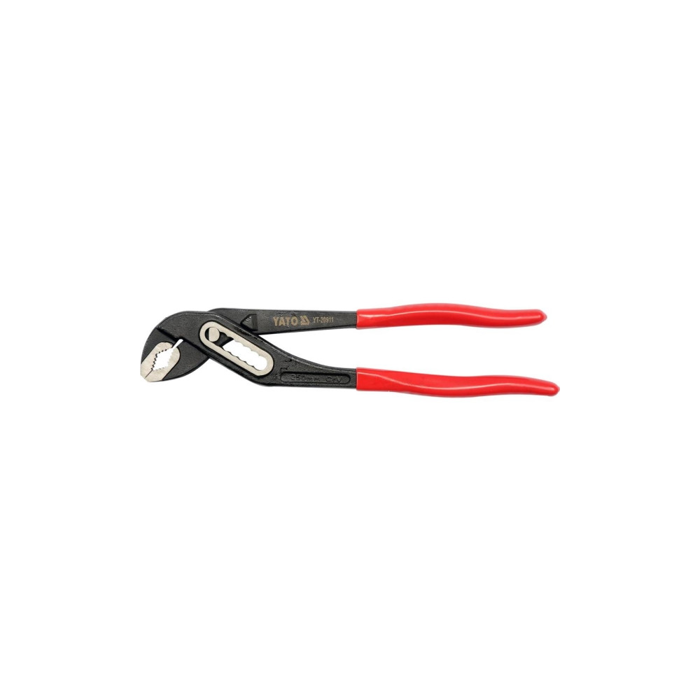 Produktbild för Yato YT-20911, Polygriptång, 6 mm, Kromvanadinstål, PVC, Röd...
