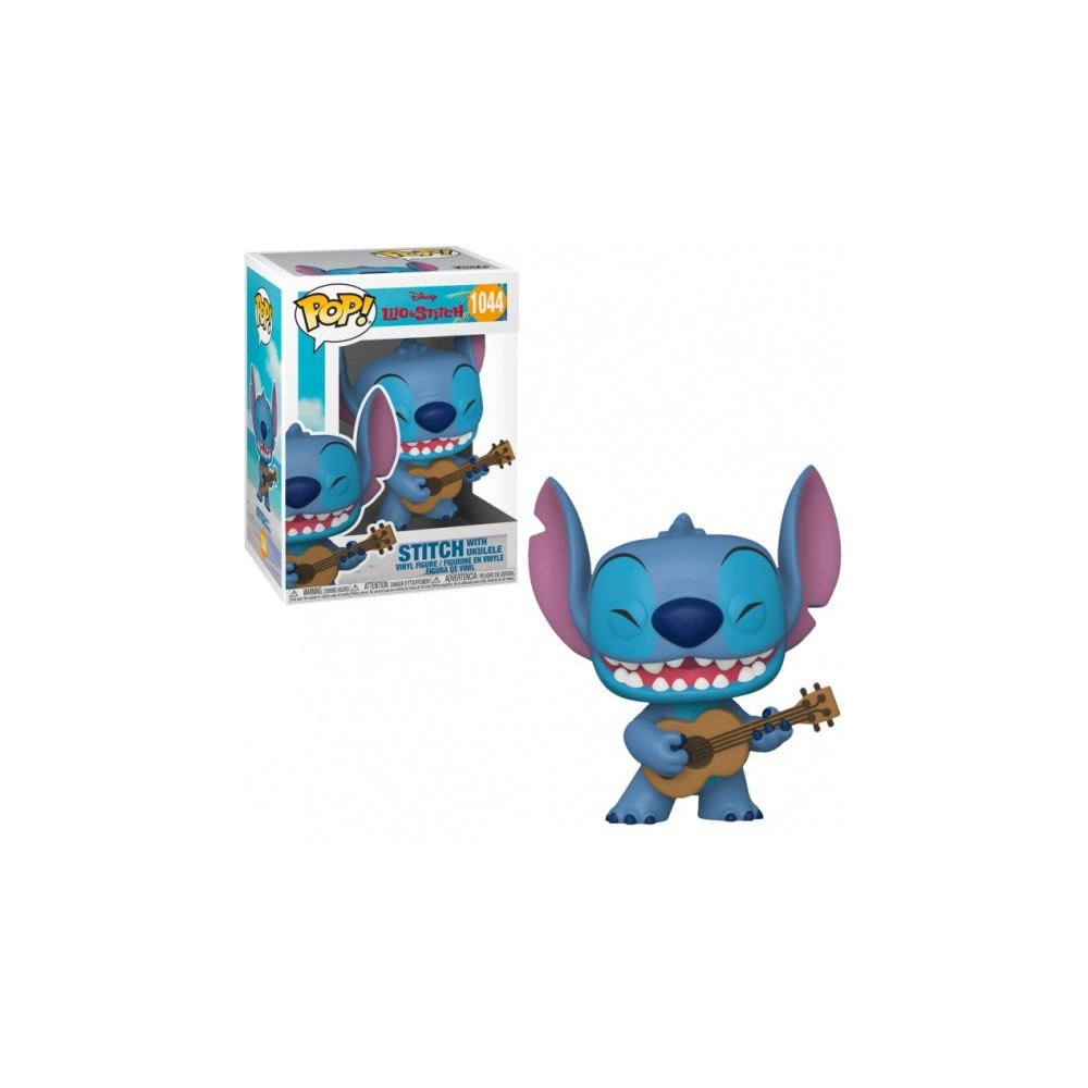 Produktbild för Funko! POP Vinyl Lilo och Stitch med ukulele Stitch w Ukelel...