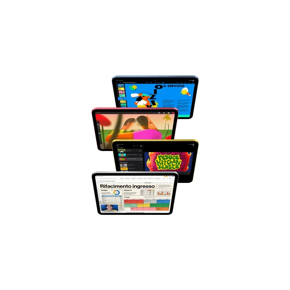Produktbild för Apple 10.9-inch iPad Wi-Fi - 10:e generation - surfplatta - 64 GB - 10.9"