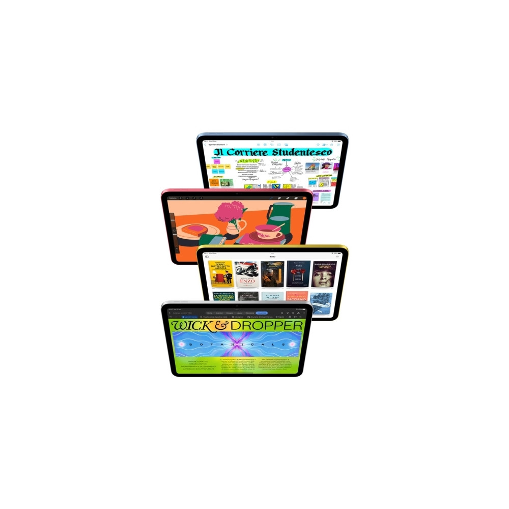 Produktbild för Apple 10.9-inch iPad Wi-Fi - 10:e generation - surfplatta - 64 GB - 10.9"