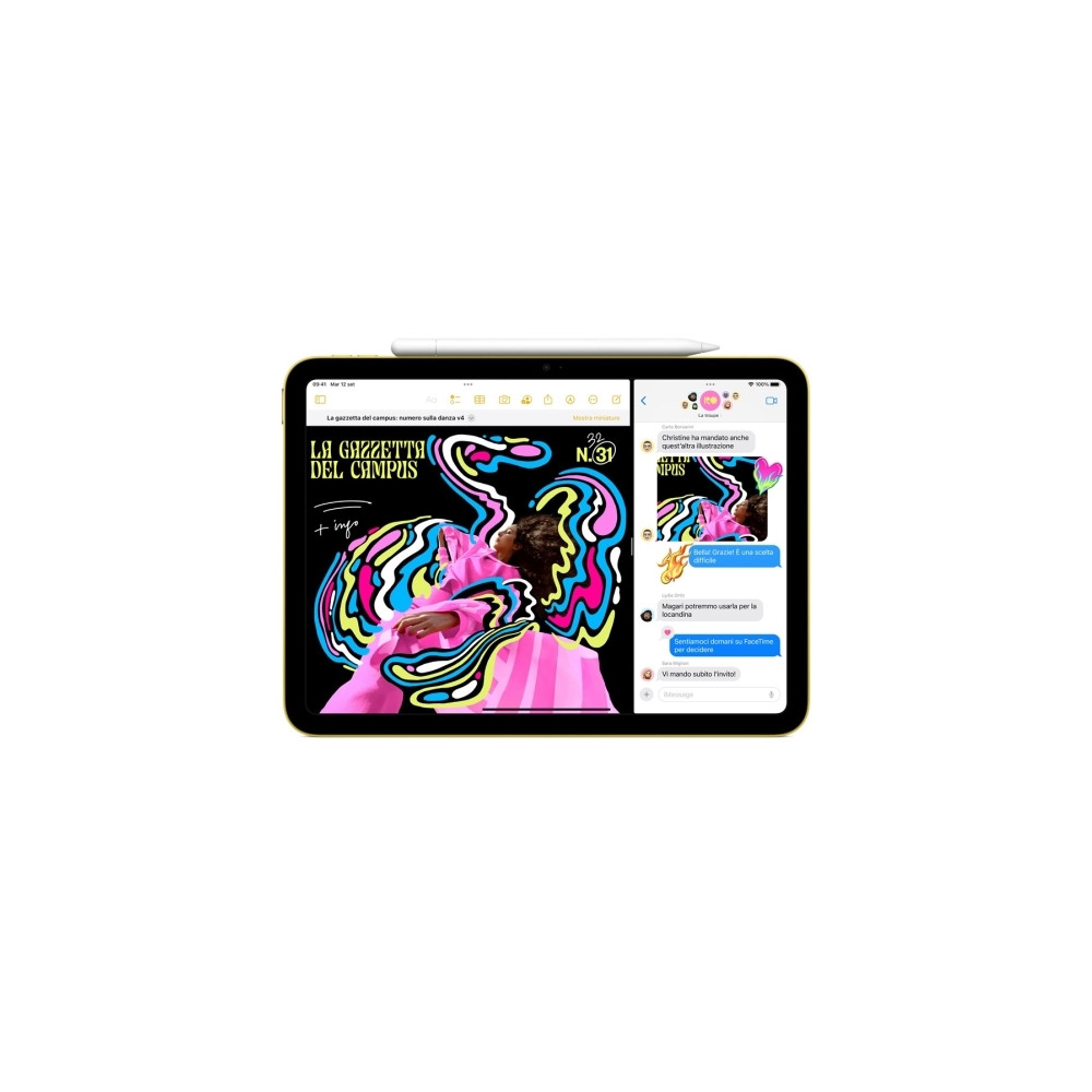 Produktbild för Apple 10.9-inch iPad Wi-Fi - 10:e generation - surfplatta - 64 GB - 10.9"