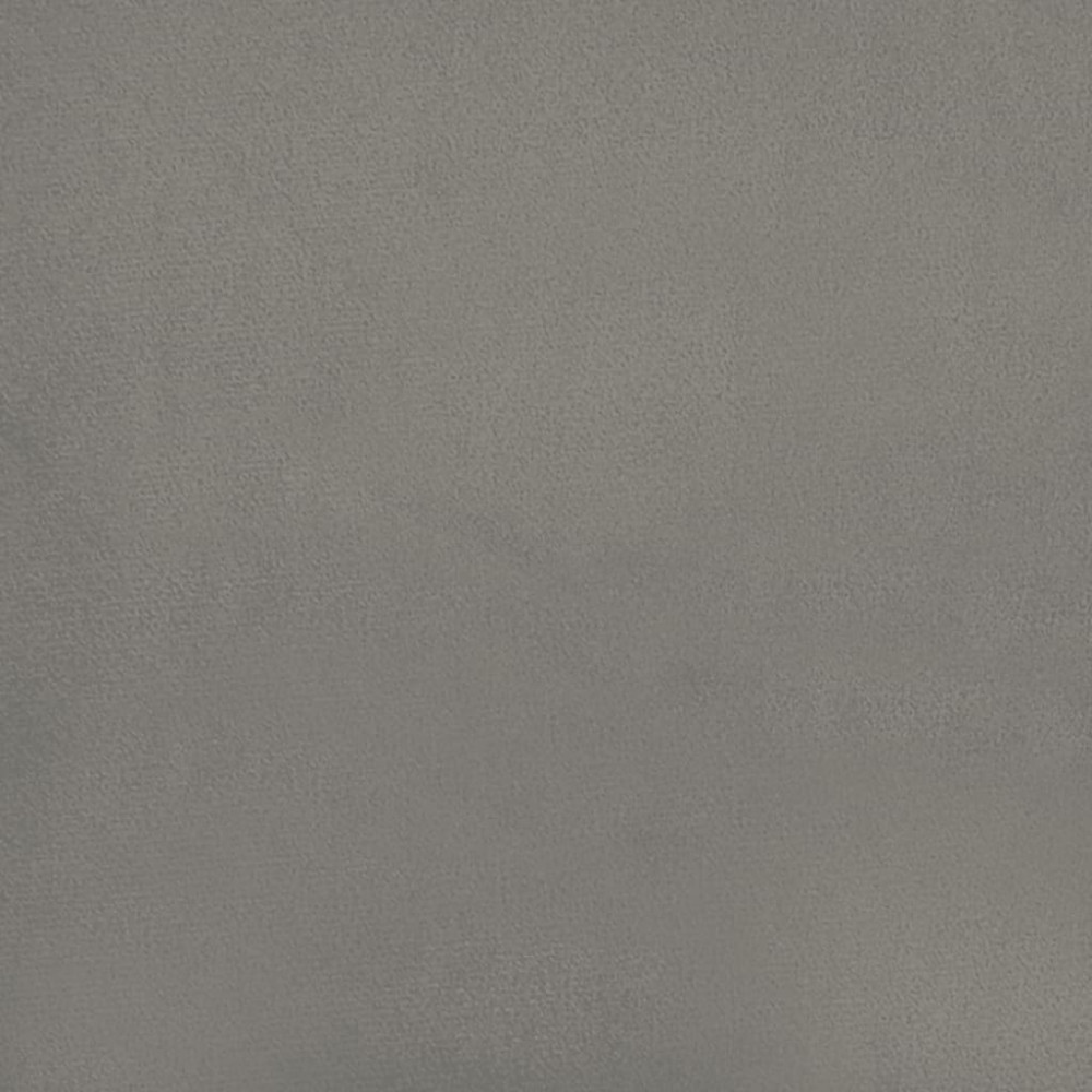 Produktbild för Pocketresårmadrass medium ljusgrå 137x190x20 cm sammet